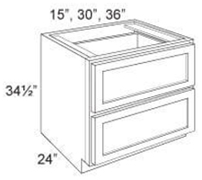 Base Cabinet 2 Drawers