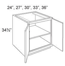 Base Cabinet Full Height 2 Doors