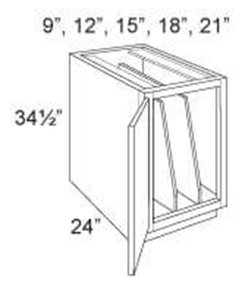 Base Cabinet Full Height Tray Base