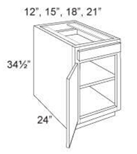 Base Cabinet Standard 1 Door