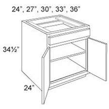 Base Cabinet Standard 2 Doors